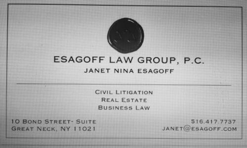  Profile Photos of Esagoff Law Group, P.C. 917 Northern Blvd - Photo 2 of 2