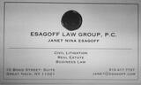 Esagoff Law Group, P.C., Great Neck