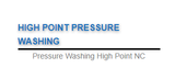 High Point Pressure Washing, High Point
