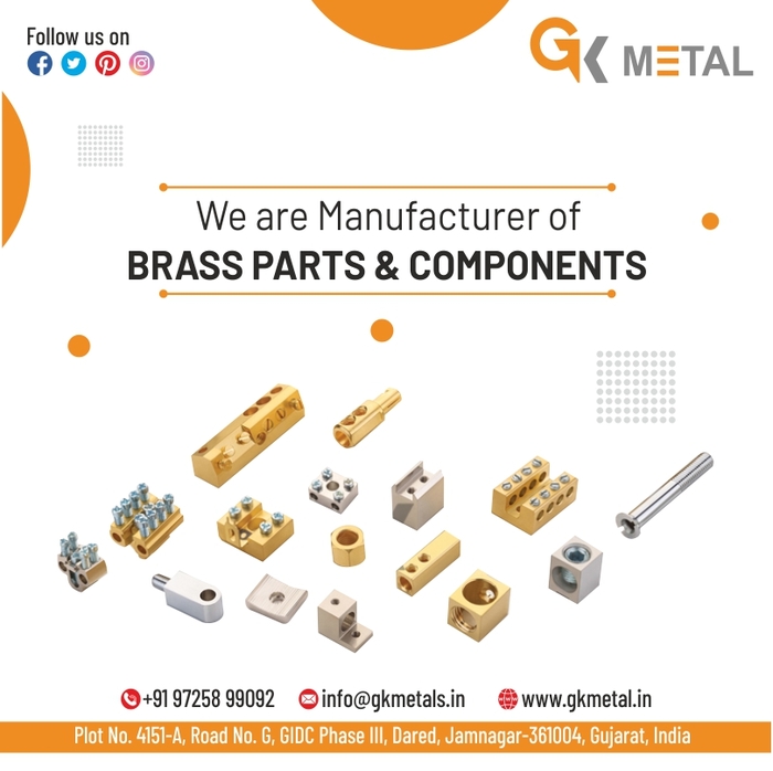 Brass Parts and Components GK Metals Products of GK Metals Plot No. 4151-A, Road No. G, GIDC Phase III, Dared, - Photo 1 of 5