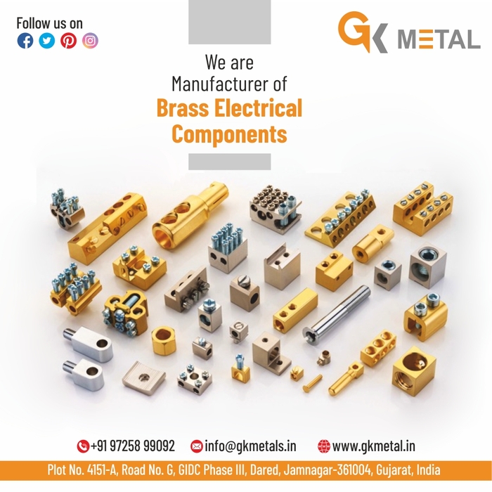 Brass Electrical Parts GK Metals Products of GK Metals Plot No. 4151-A, Road No. G, GIDC Phase III, Dared, - Photo 5 of 5