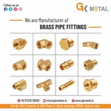 Brass Pipe Fittings, GK Metals, Jamnagar
