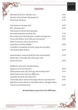 Menus & Prices, the GRILL - QUBE Bar & Grill, Colchester