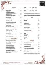Menus & Prices, the GRILL - QUBE Bar & Grill, Colchester
