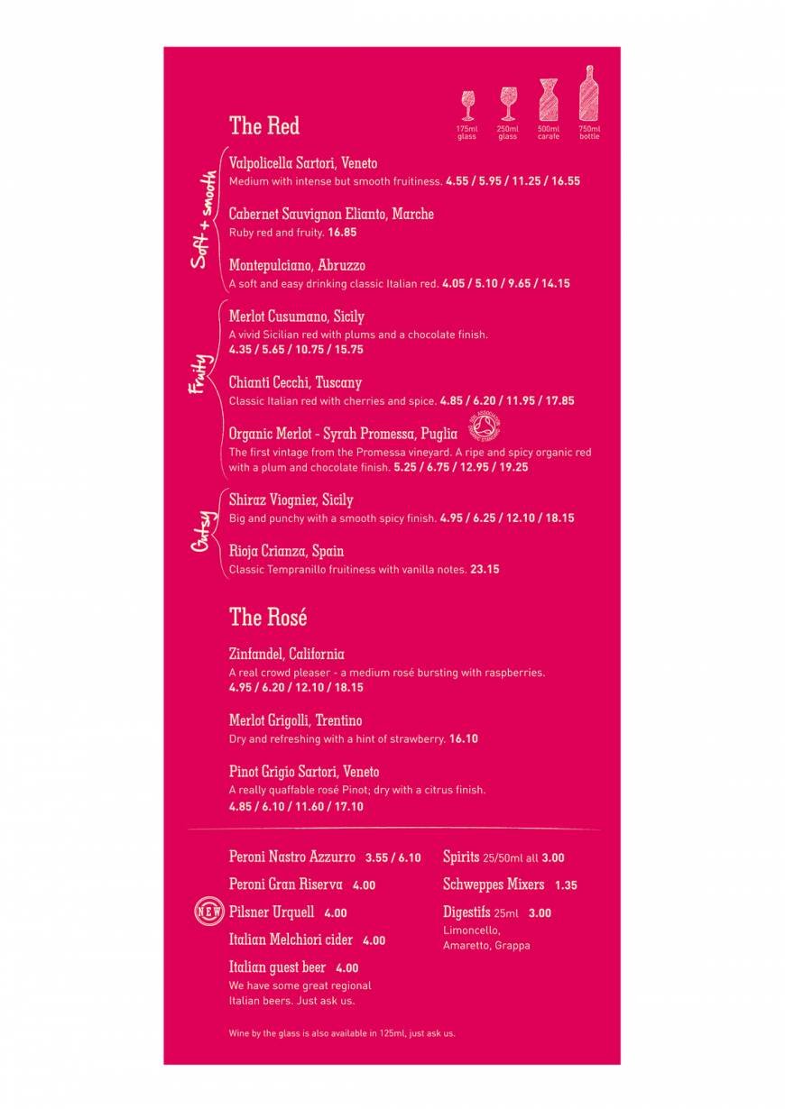  Pricelists of Zizzi 2 Church Hill - Photo 4 of 5