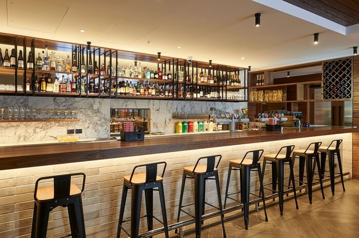Bar Area at James St Bar + Kitchen James St Bar + Kitchen of James St Bar + Kitchen 100 James Street, Ground Floor - Photo 3 of 14