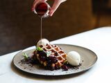 Waffles for Two at James St Bar + Kitchen James St Bar + Kitchen 100 James Street, Ground Floor 