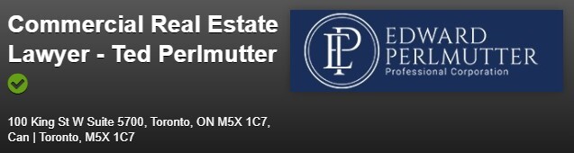  Profile Photos of Commercial Real Estate Lawyer - Ted Perlmutter 100 King St W Suite 5700, Toronto, ON M5X 1C7, Canada - Photo 1 of 1