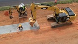 Interstate Channels Erosion Protection Using 8 Feet Wide Flexamat Concrete Block Mat with Overlap Flexamat 3153 Madison Rd 