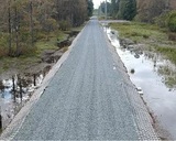 Wetland Utility Line Access Road, Flexamat, Cincinnati