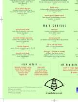 Menus & Prices, Balans Bluewater, Kent