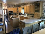 Kitchen 1 BEFORE in need of Fort Worth Carpenter and Plumber Perry's Handyman Services - 