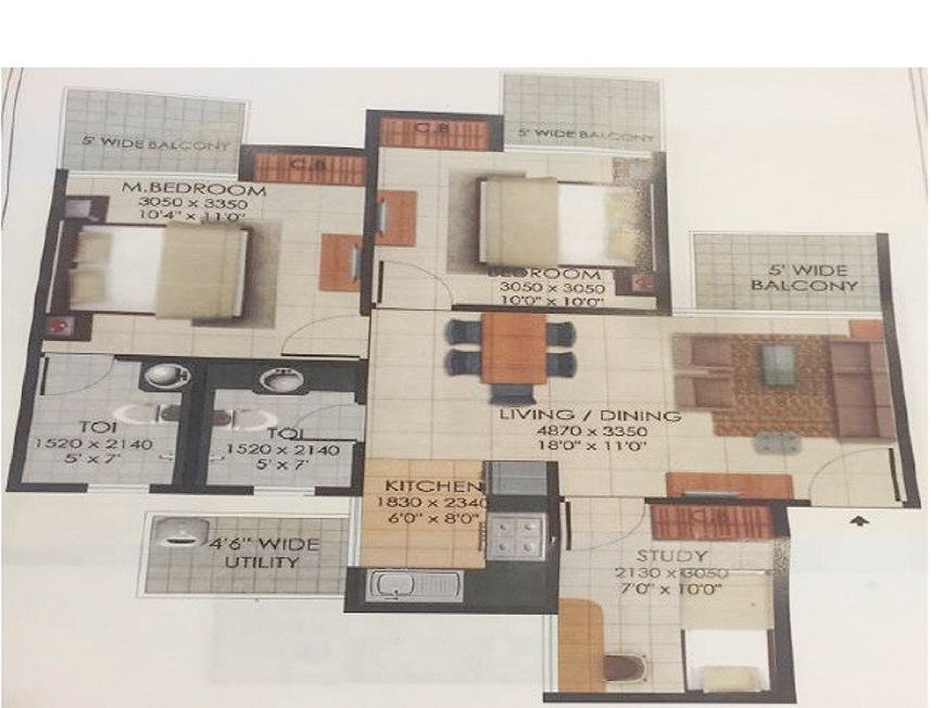  Pricelists of Supertech Sports Village - Greater Noida West|9266629901 Greater Noida West - Photo 5 of 8