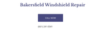 Bakersfield Windshield Repair, Bakersfield