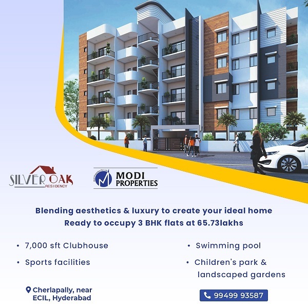 New Album of Modi Properties Pvt. Ltd. || Flats for sale in Hyderabad 5-4- 187/3&4, II Floor, M.G Road - Photo 1 of 4
