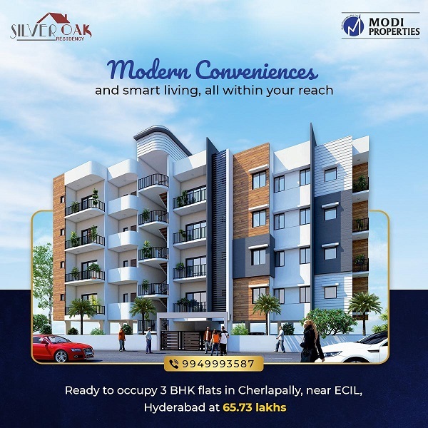  New Album of Modi Properties Pvt. Ltd. || Flats for sale in Hyderabad 5-4- 187/3&4, II Floor, M.G Road - Photo 2 of 4