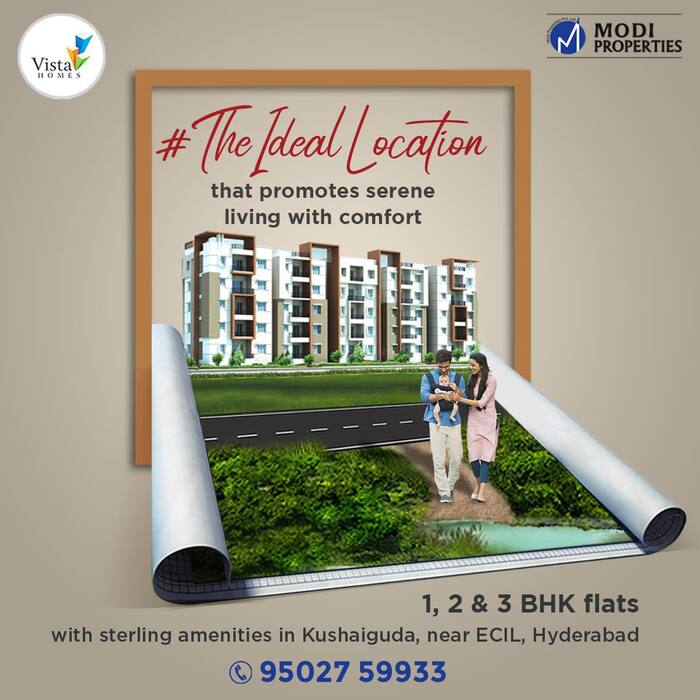  New Album of Modi Properties Pvt. Ltd. || Flats for sale in Hyderabad 5-4- 187/3&4, II Floor, M.G Road - Photo 3 of 4