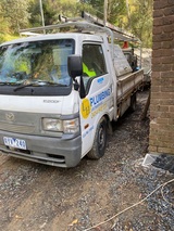 LH Plumbing truck on the job, LH Plumbing, Melbourne