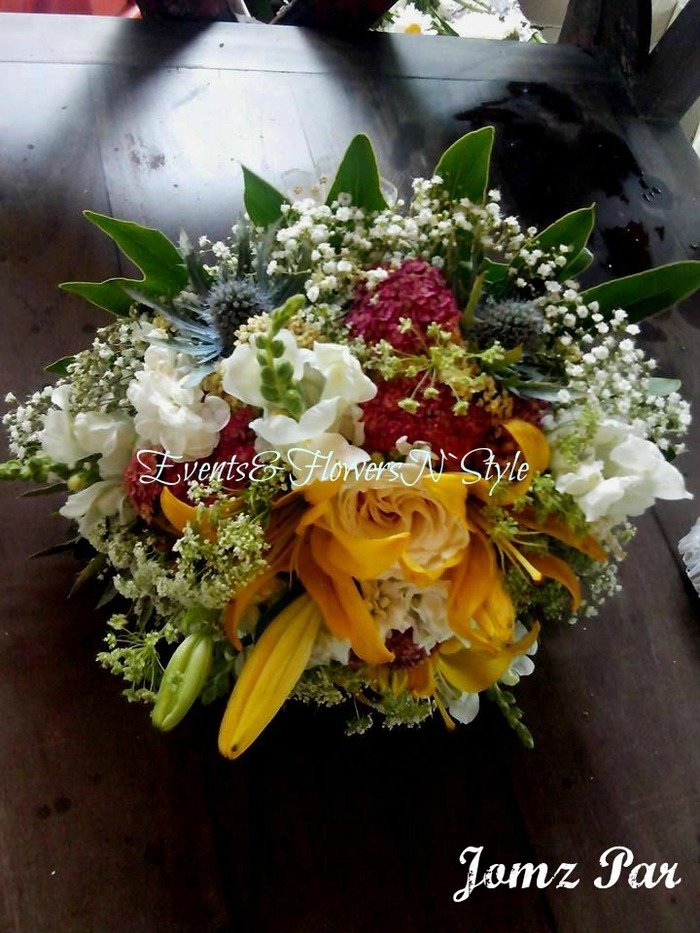  Rustic theme floral arrangement of Events&FlowersN`Style E. Lopez St. Jaro - Photo 16 of 20
