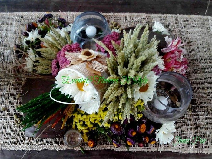  Rustic theme floral arrangement of Events&FlowersN`Style E. Lopez St. Jaro - Photo 13 of 20