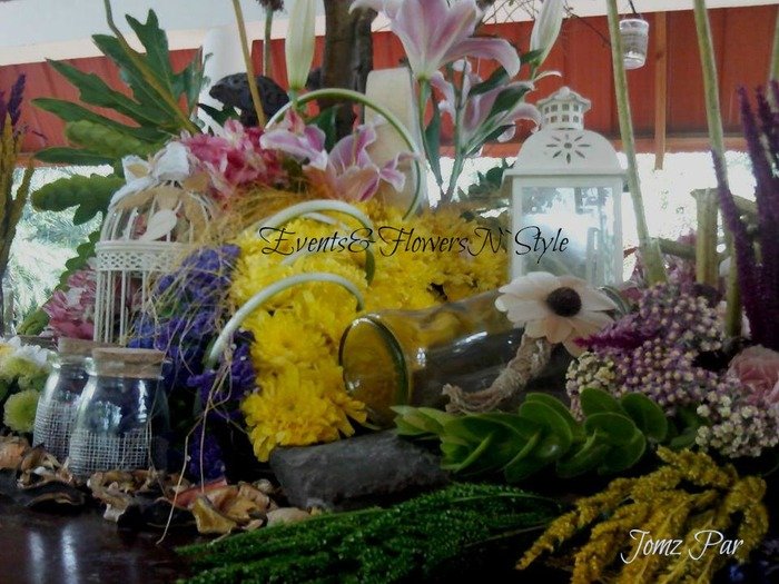  Rustic theme floral arrangement of Events&FlowersN`Style E. Lopez St. Jaro - Photo 8 of 20