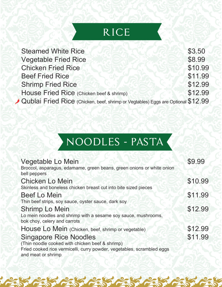  Pricelists of Golden Dynasty Chinese 11981 South Apopka Vineyard Road - Photo 3 of 9
