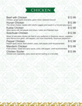 Menus & Prices, Golden Dynasty Chinese, Orlando