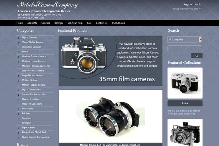  Profile Photos of Nicholas Camera Company 15 Camden High Street - Photo 1 of 1