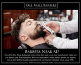 Pall Mall Barbers Paddington, London