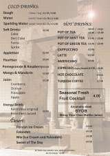 Menus & Prices, Pardis Restaurant, London