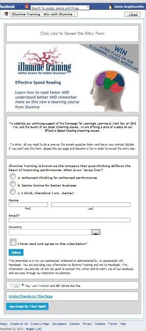 We create custom landing pages for your business Facebook page. This can including a mailing list subscription, Facebook shop or Competition.  Portfolio of I Say! Digital 14a Longridge Avenue - Photo 2 of 5