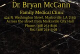  Bryan McCann, M.D. 424 N. Washington St. 