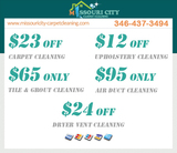 Missouri City Carpet Cleaning, Missouri City