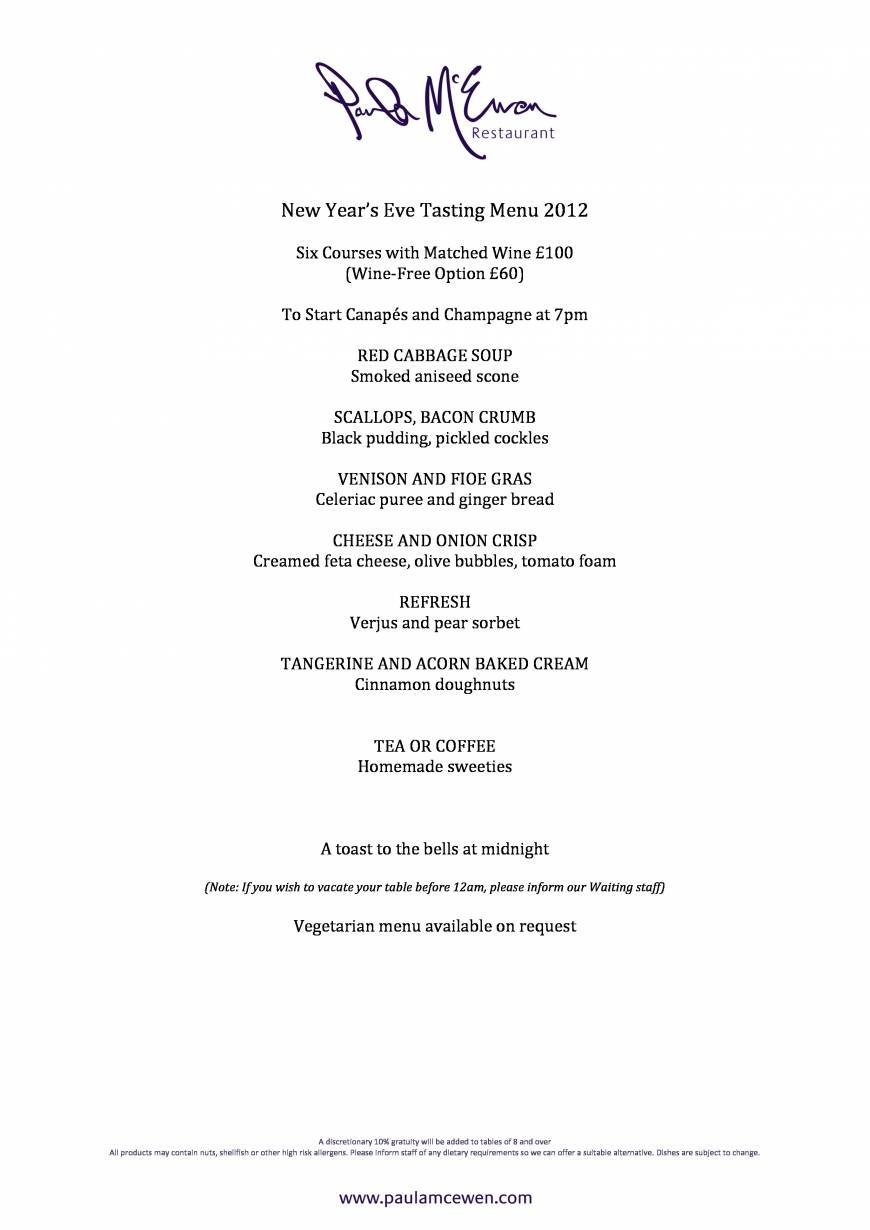  Pricelists of Paula McEwen Restaurant 239 Great Western Road - Photo 5 of 7
