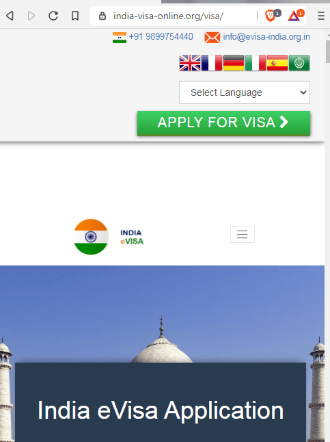  Profile Photos of Indian Visa Online - CALIFORNIA OFFICE 540 Arguello Blvd, - Photo 1 of 1