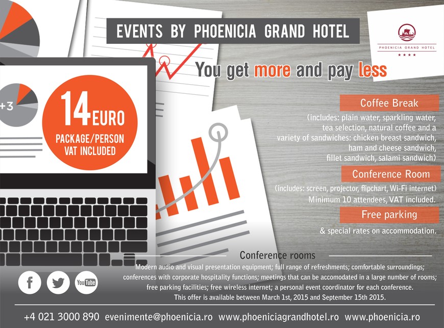  Pricelists of PHOENICIA GRAND HOTEL Alexandru Serbanescu Blvd., No.87, District 1 - Photo 4 of 14