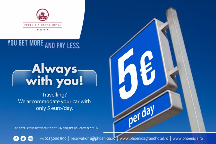  Pricelists of PHOENICIA GRAND HOTEL Alexandru Serbanescu Blvd., No.87, District 1 - Photo 13 of 14