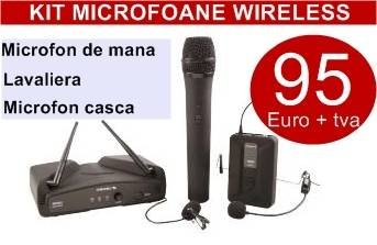 Kit microfoane wireless la pret promotional; sistemul este compus din: microfon lavaliera, microfon de mana si microfon casca; Profile Photos of Amro Electronic Grup Drumul Gazarului nr. 43-45 - Photo 64 of 64 Kit microfoane wireless la pret promotional; sistemul este compus din: microfon lavaliera, microfon de mana si microfon casca; Profile Photos of Amro Electronic Grup Drumul Gazarului nr. 43-45 - Photo 64 of 64