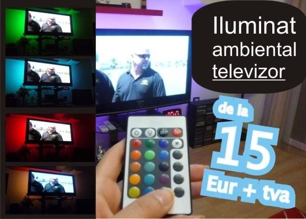 Kit de lumini ambientale pt televizor; varianta monocolora. Spune NU privitului pe intuneric la televizor, relaxeaza-te si bucura-te de terapia prin culori. Profile Photos of Amro Electronic Grup Drumul Gazarului nr. 43-45 - Photo 3 of 64