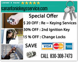 San Antonio Keys Service, San Antonio