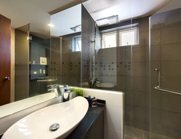 A stylish toilet for a stylish lifestyle. Costa Del Sol Condominium of Rezt & Relax Interior 33 Ubi Avenue 3 #02-09 Vertex Tower B - Photo 4 of 6