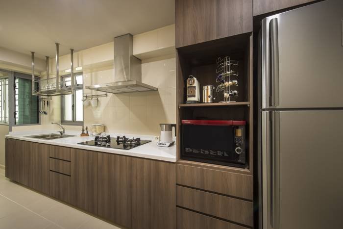 Let the heart of your home, your beautiful kitchen be efficient and comfortable to yourself and your family. A place where late-night talks, homework sessions, and casual celebrations happen naturally. <br />
It's where beautiful memories are made. 4-ROOM HDB of Rezt & Relax Interior 33 Ubi Avenue 3 #02-09 Vertex Tower B - Photo 1 of 1 Let the heart of your home, your beautiful kitchen be efficient and comfortable to yourself and your family. A place where late-night talks, homework sessions, and casual celebrations happen naturally. <br />
It's where beautiful memories are made. 4-ROOM HDB of Rezt & Relax Interior 33 Ubi Avenue 3 #02-09 Vertex Tower B - Photo 1 of 1