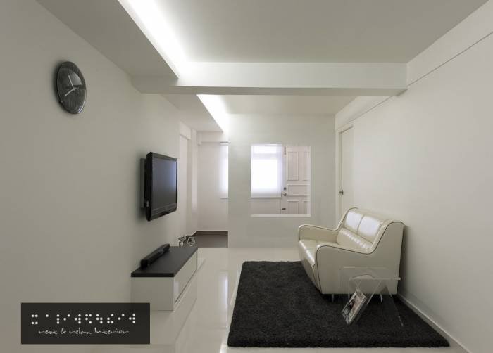 This living room has very minimal furnishing but never fails to make an impression. Sometimes less is definitely more. 3-Room HDB - Dover of Rezt & Relax Interior 33 Ubi Avenue 3 #02-09 Vertex Tower B - Photo 2 of 6 This living room has very minimal furnishing but never fails to make an impression. Sometimes less is definitely more. 3-Room HDB - Dover of Rezt & Relax Interior 33 Ubi Avenue 3 #02-09 Vertex Tower B - Photo 2 of 6