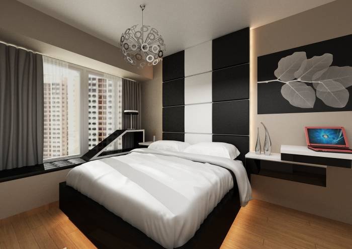 A master bedroom designed for a couple who loves classy and simple design Double Bay 3D of Rezt & Relax Interior 33 Ubi Avenue 3 #02-09 Vertex Tower B - Photo 2 of 7 A master bedroom designed for a couple who loves classy and simple design Double Bay 3D of Rezt & Relax Interior 33 Ubi Avenue 3 #02-09 Vertex Tower B - Photo 2 of 7