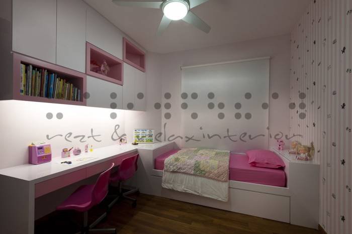 The kid's room has enough space for studying, playing and resting. Perfect for a little princess. Condo - Edelwiss Park of Rezt & Relax Interior 33 Ubi Avenue 3 #02-09 Vertex Tower B - Photo 5 of 6 The kid's room has enough space for studying, playing and resting. Perfect for a little princess. Condo - Edelwiss Park of Rezt & Relax Interior 33 Ubi Avenue 3 #02-09 Vertex Tower B - Photo 5 of 6