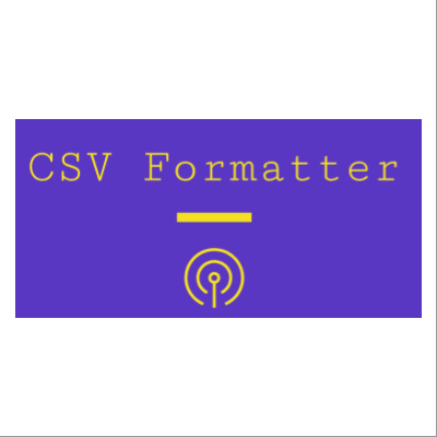  Profile Photos of CSV Formatter Format CSV - Photo 1 of 1