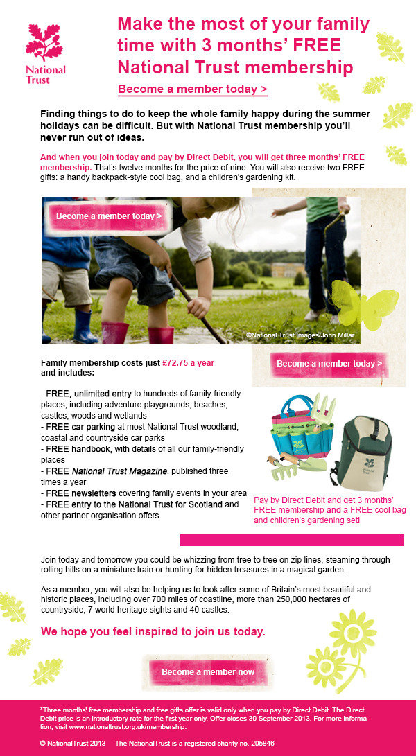 The National Trust email design Amber Phillips Design Portfolio of Amber Phillips Design 66 The Vineyards - Photo 17 of 18