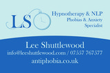 Lee Shuttlewood Hypnotherapy Business Card Design Amber Phillips Design 66 The Vineyards 