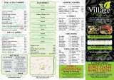 Menus & Prices, Village Spice Restaurant & Takeaway, Wombourne