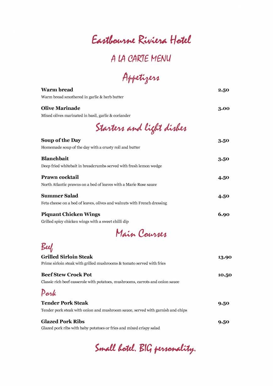  Pricelists of Eastbourne Riviera 26 Marine Parade - Photo 5 of 8